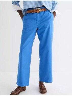 J. Crew Cobalt Blue Casual Cotton Pants